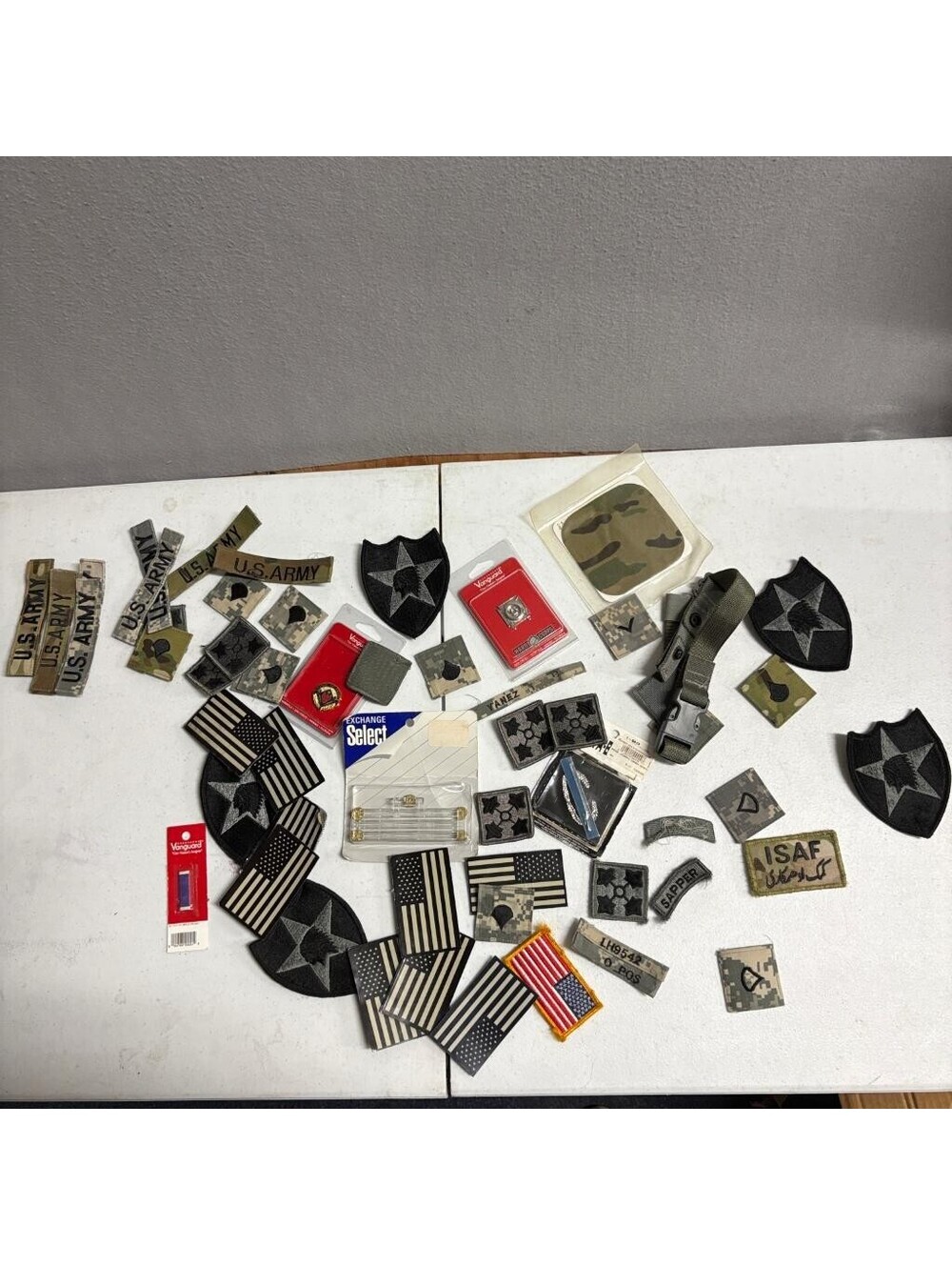 US Army Military Patch Insignia Lot 2nd Infantry Division ISAF Sapper Vanguard
